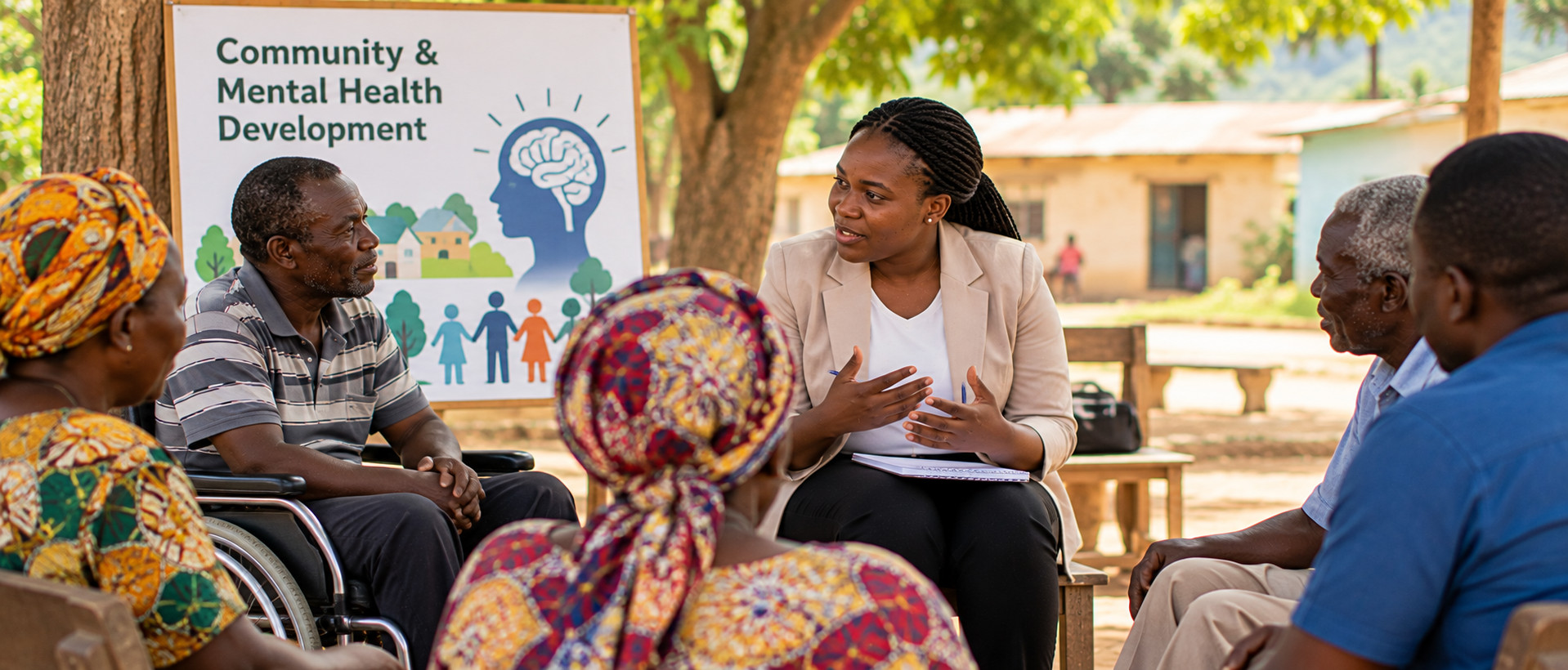 Community and mental health development session