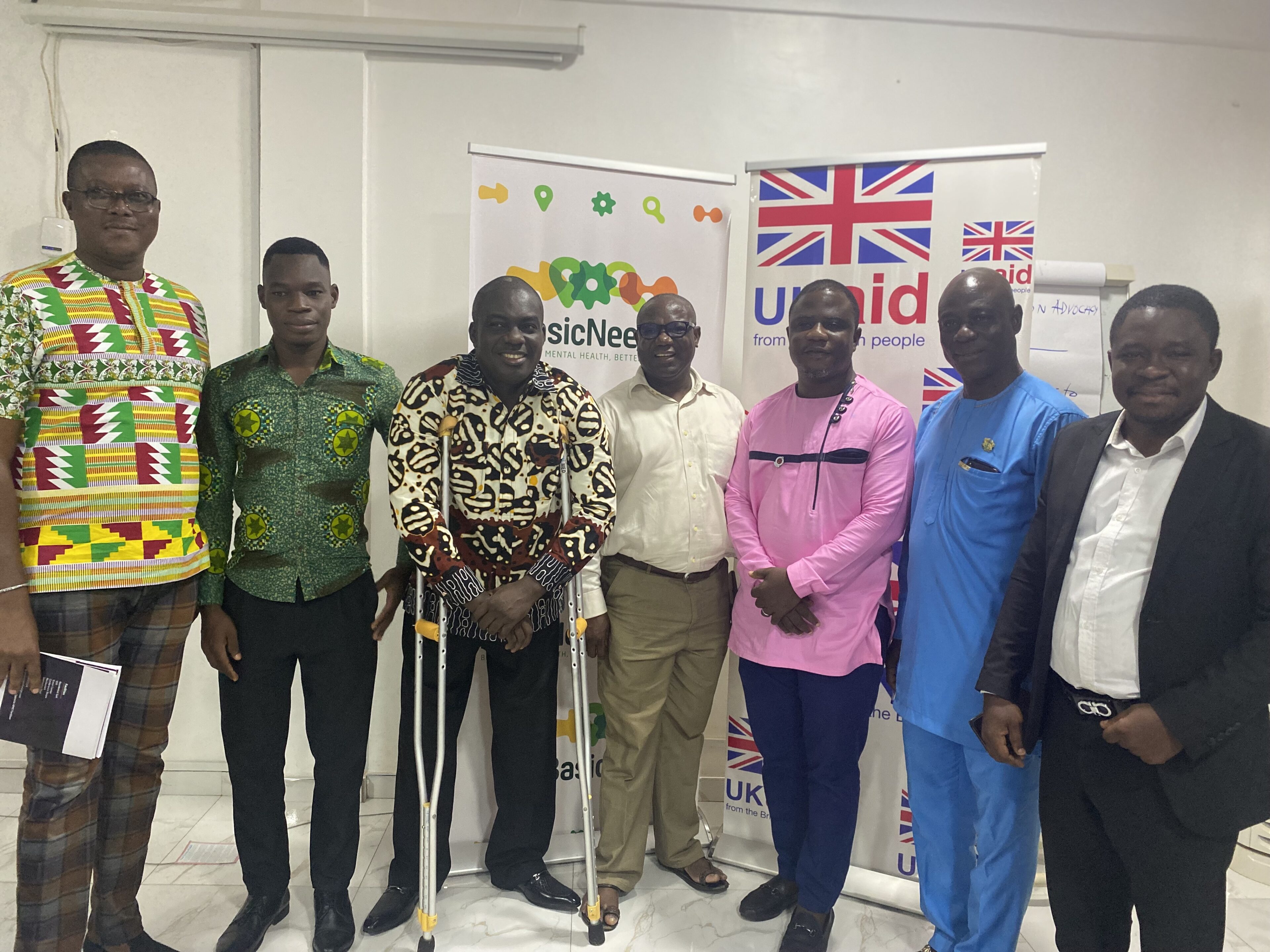 BasicNeeds-Ghana with UK aid programme partners